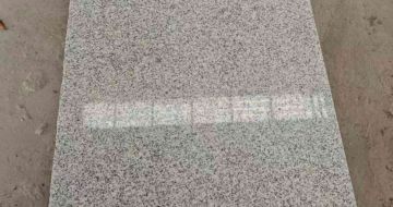 成都芝麻白光面毛板