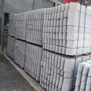 成都芝麻白树围石 树池