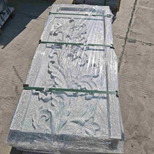 成都芝麻白别墅外墙雕刻版