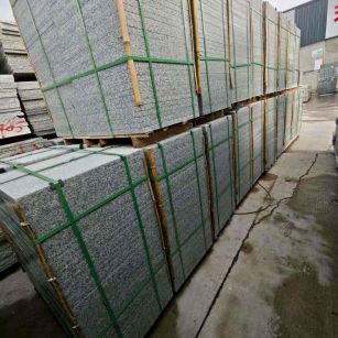 成都芝麻白地铺版 石材地铺石