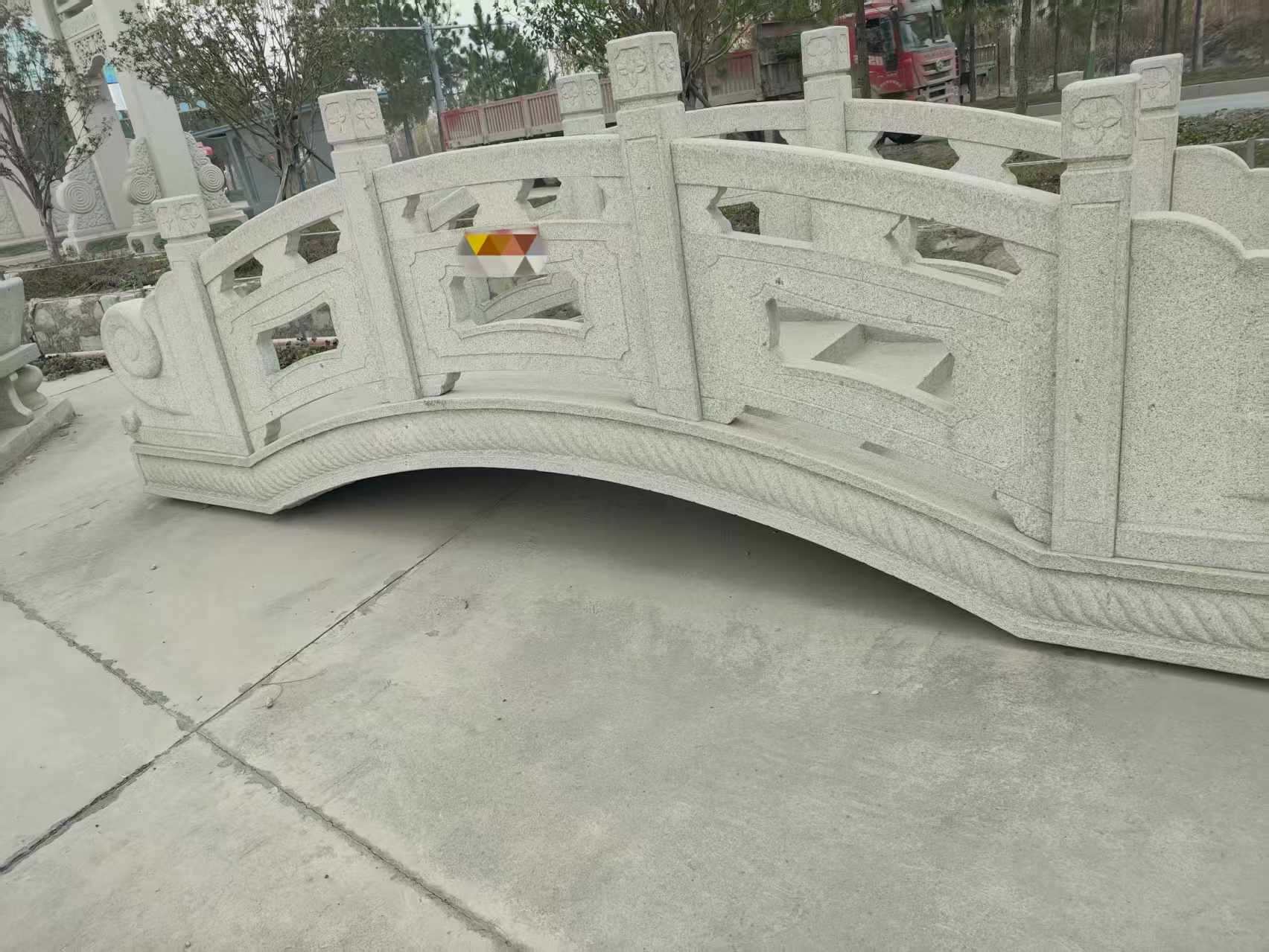 成都芝麻白拱桥，石桥