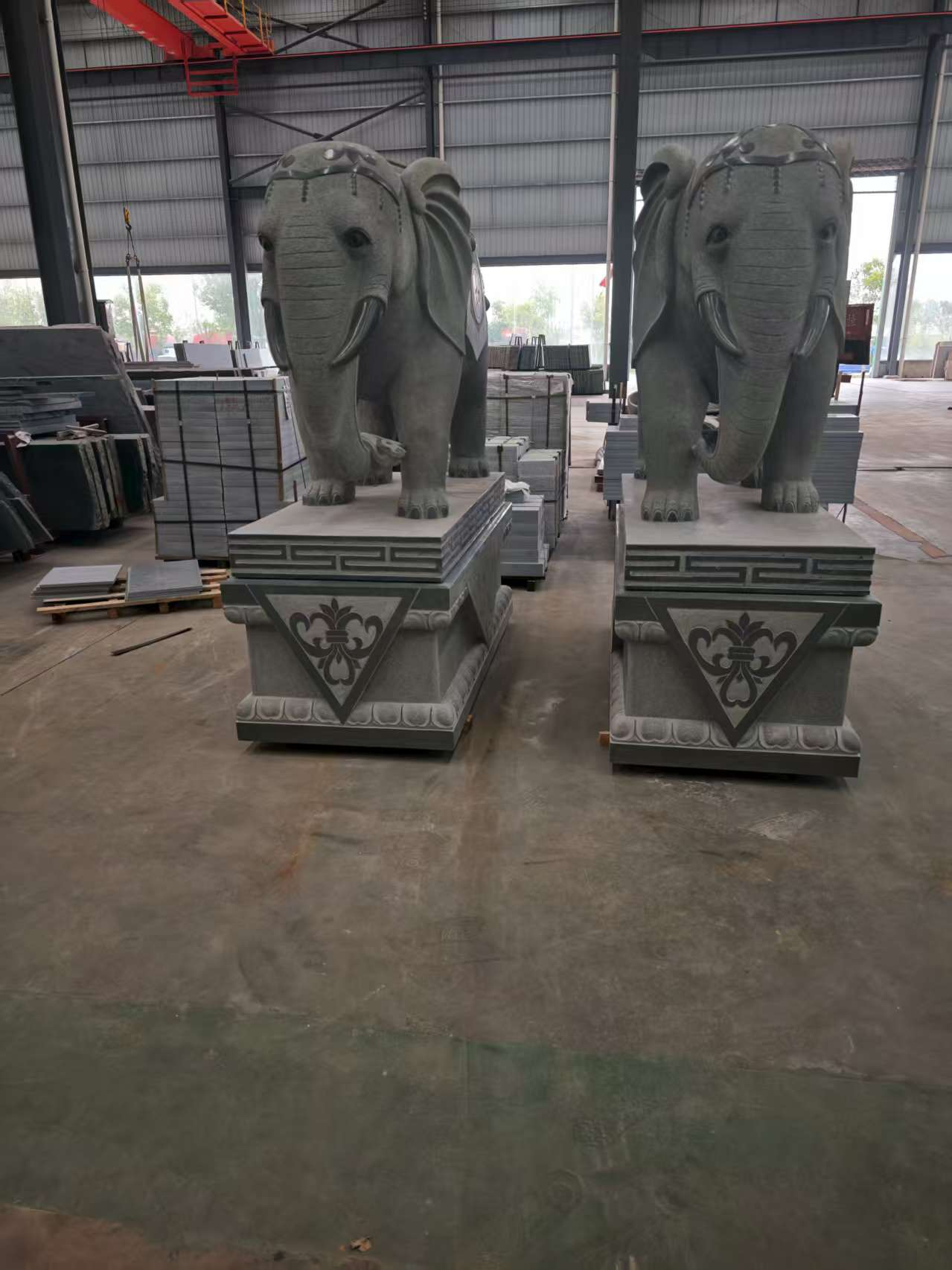 成都芝麻灰花岗岩对象 芝麻白芝麻灰大象