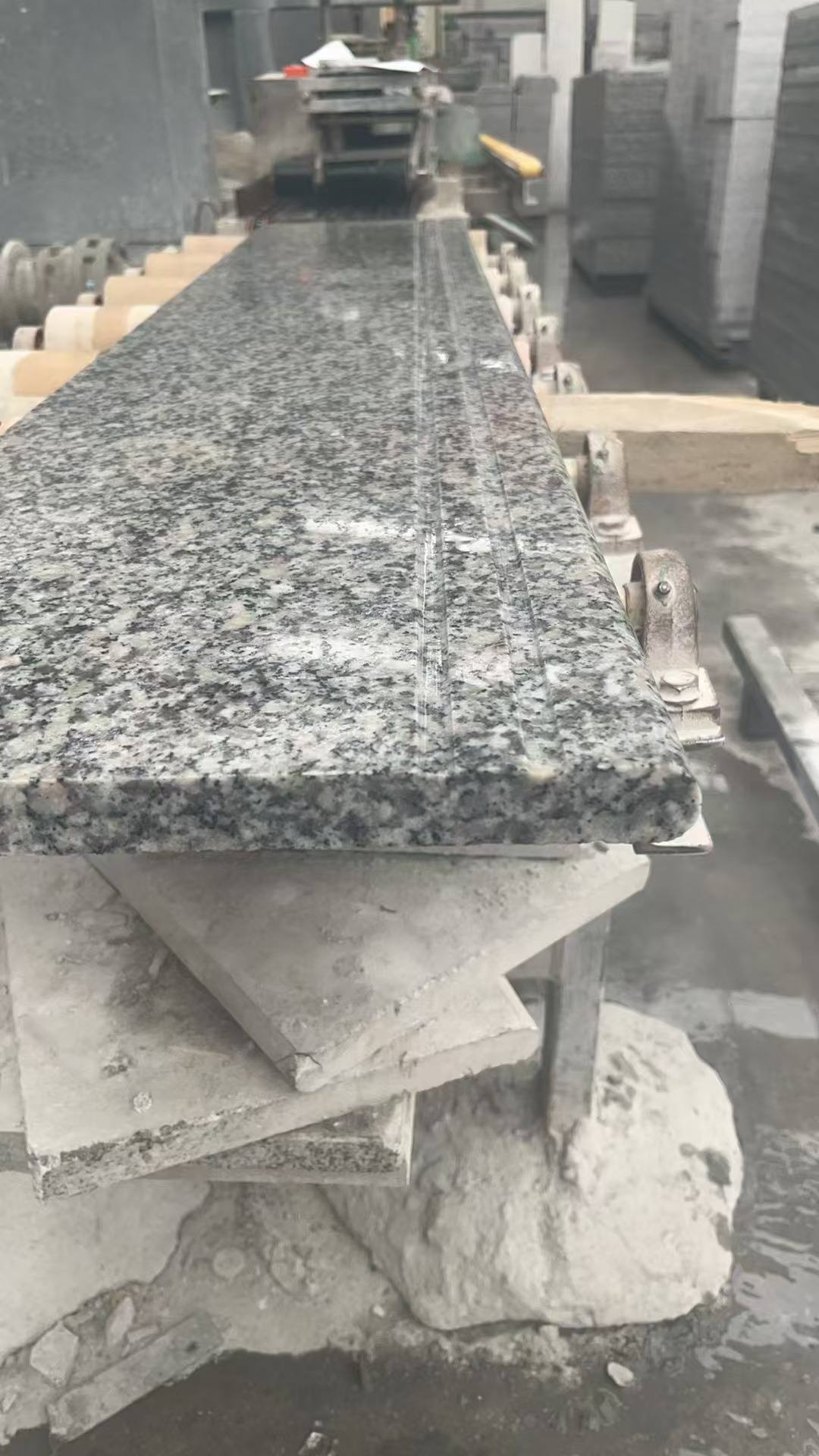 成都芝麻白楼梯踏步 芙蓉白